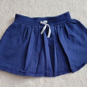 Carter's Super Cute 5 Blue Skort with White Bow